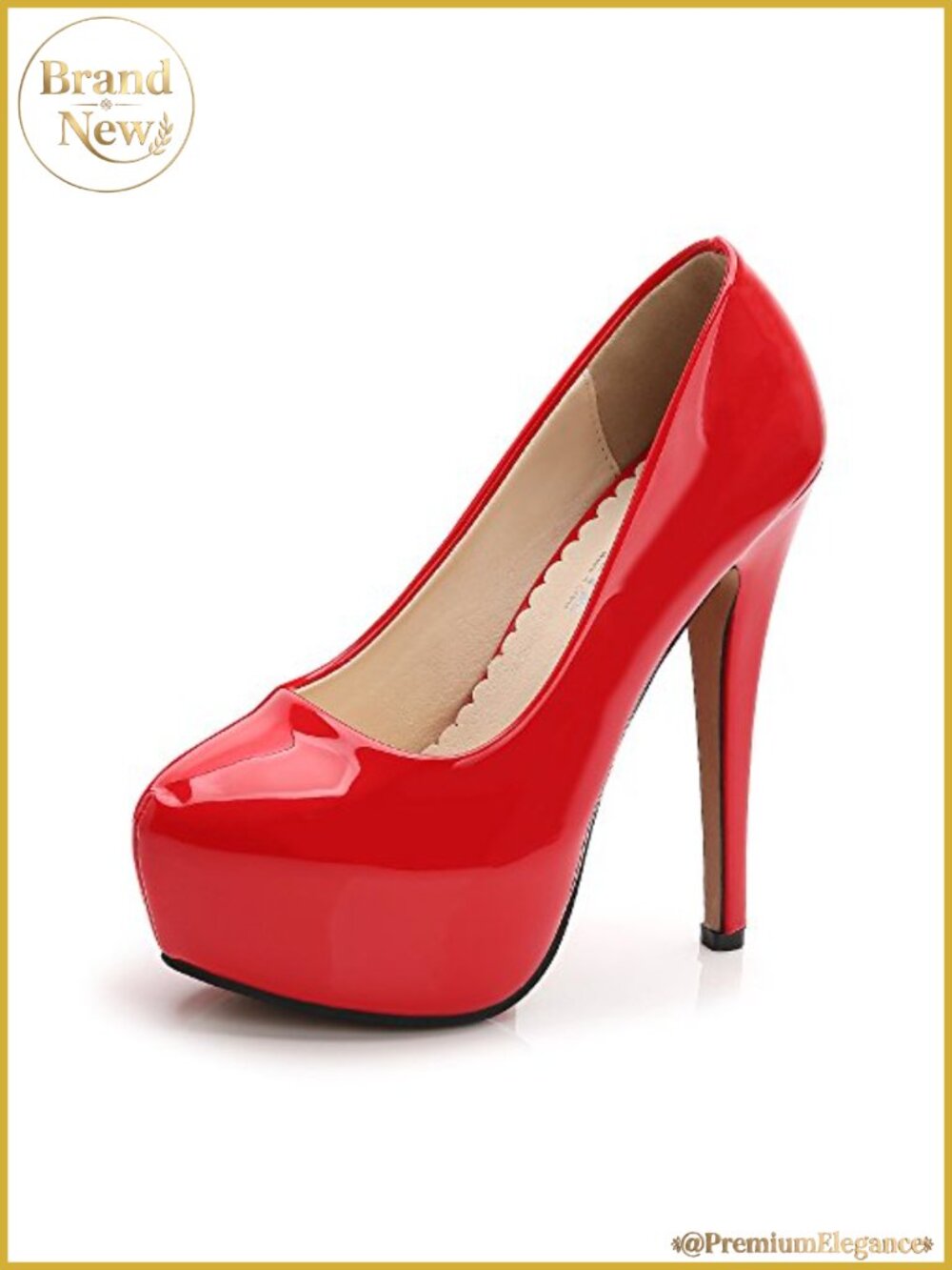 Women's Platform Stiletto Heels Slip On Dress Pumps Party Wedding
